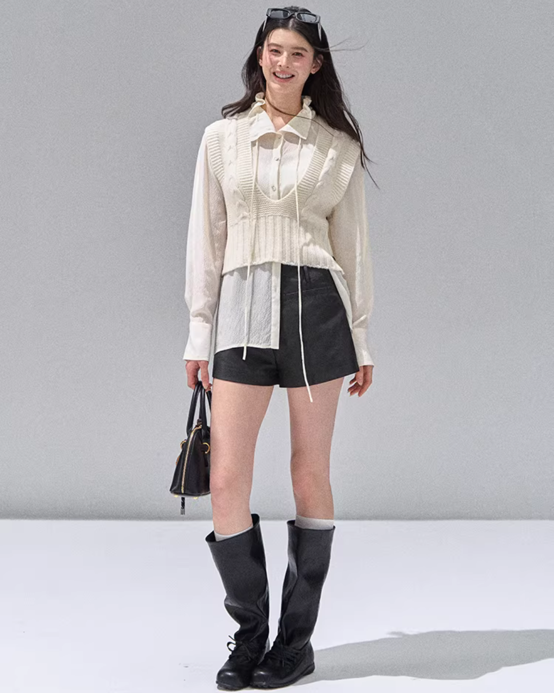 Fluffy Chiffon Shirt RCR0012