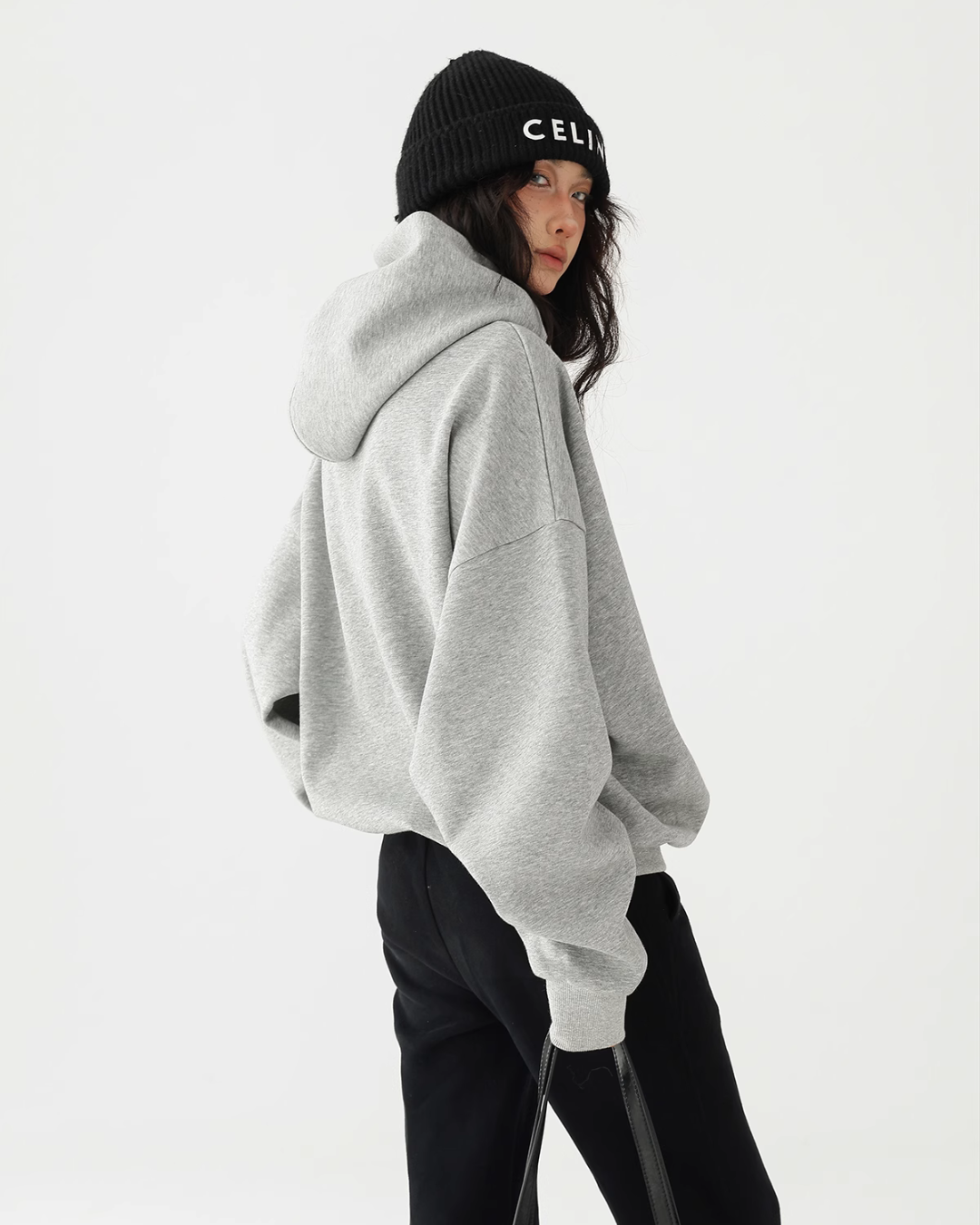 One-Point Logo Pullover Hoodie ACS0233