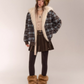 Reversible Check Fleece Jacket ASG0060