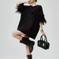 Ribbon & Tulle Frill T-Shirt FER0189