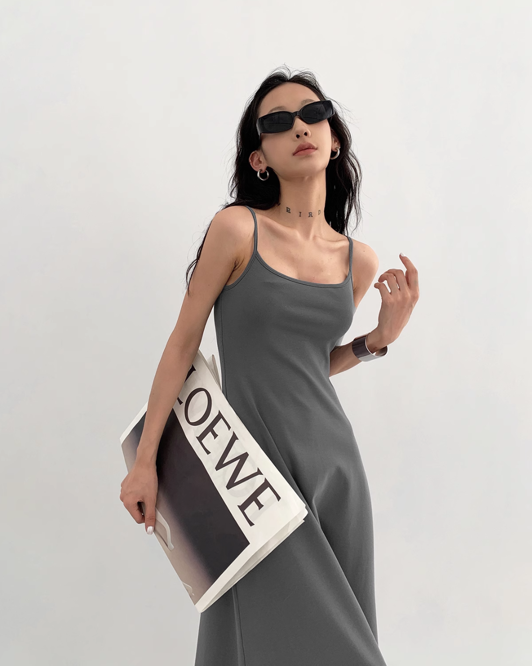 Casual Loose Cami Long Dress ACS0076