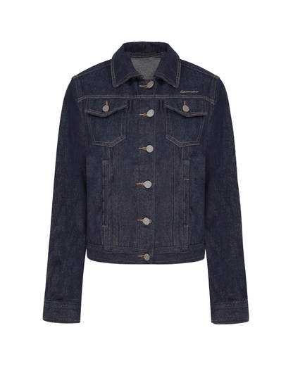 Retro Denim Jacket/Denim Wide Pants/Tiered Skirt ELS0006