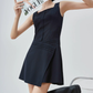 Square Neck Mini Dress FER0218