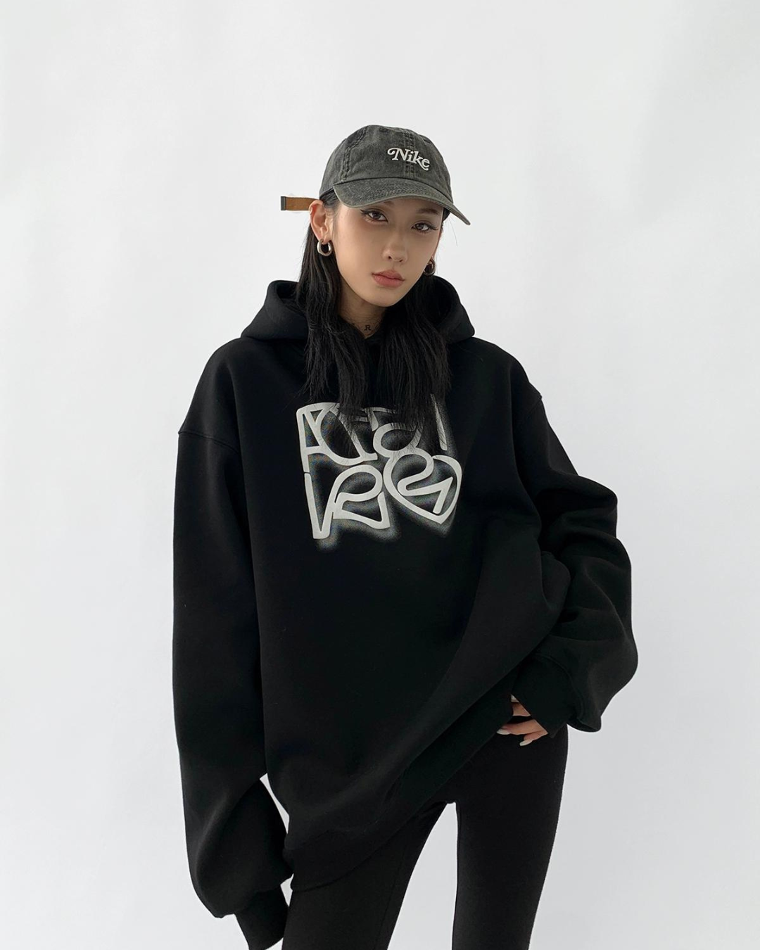 Logo Big Silhouette Hoodie ACS0057