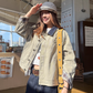 Denim Collar Work Jacket CYE0062