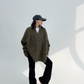 V-Neck Loose Silhouette Knit YLS0701