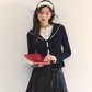 Sailor Collar Layered-Style Top ASG0078