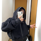 Pearl Cropped Hood Jacket YLS0832