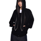 Rabbit Ear Studded Hoodie EZK0098