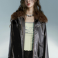 Leather Fur Jacket SAP0015