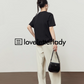 Heart One Point Logo T-Shirt LLA0453