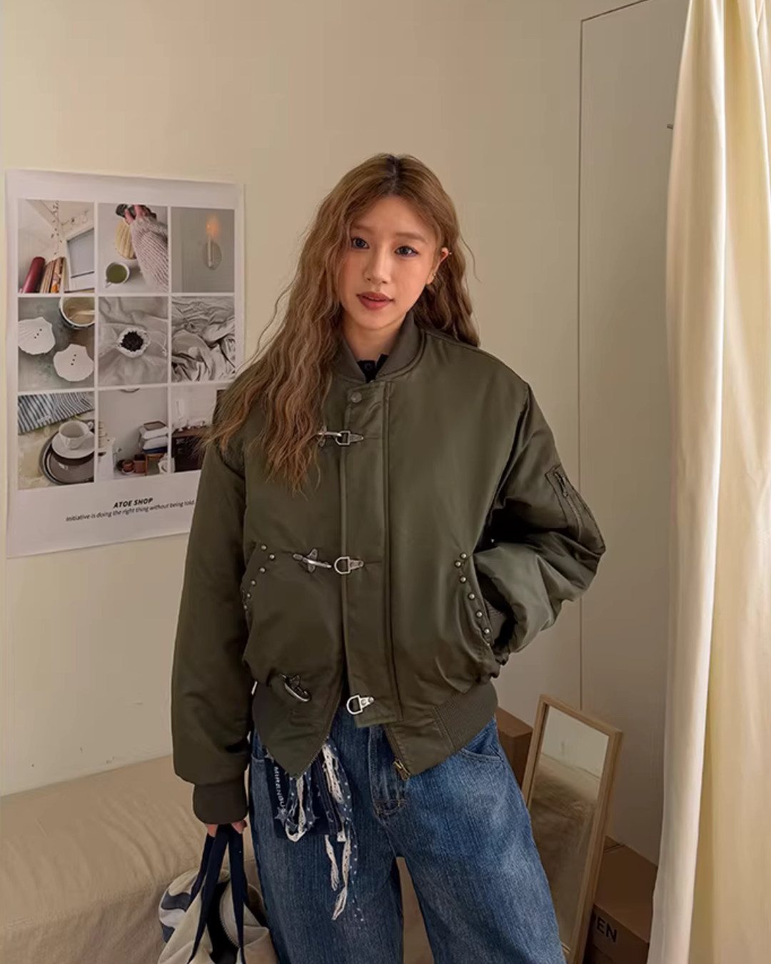 Hook Bomber Jacket CYE0101