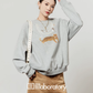 Necklace Design Knit Top/Denim Belt Skirt LLA0586