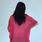 Mesh Polo Knit Top YLS0890