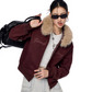 Fur Hood Zip Hoodie ICM0093