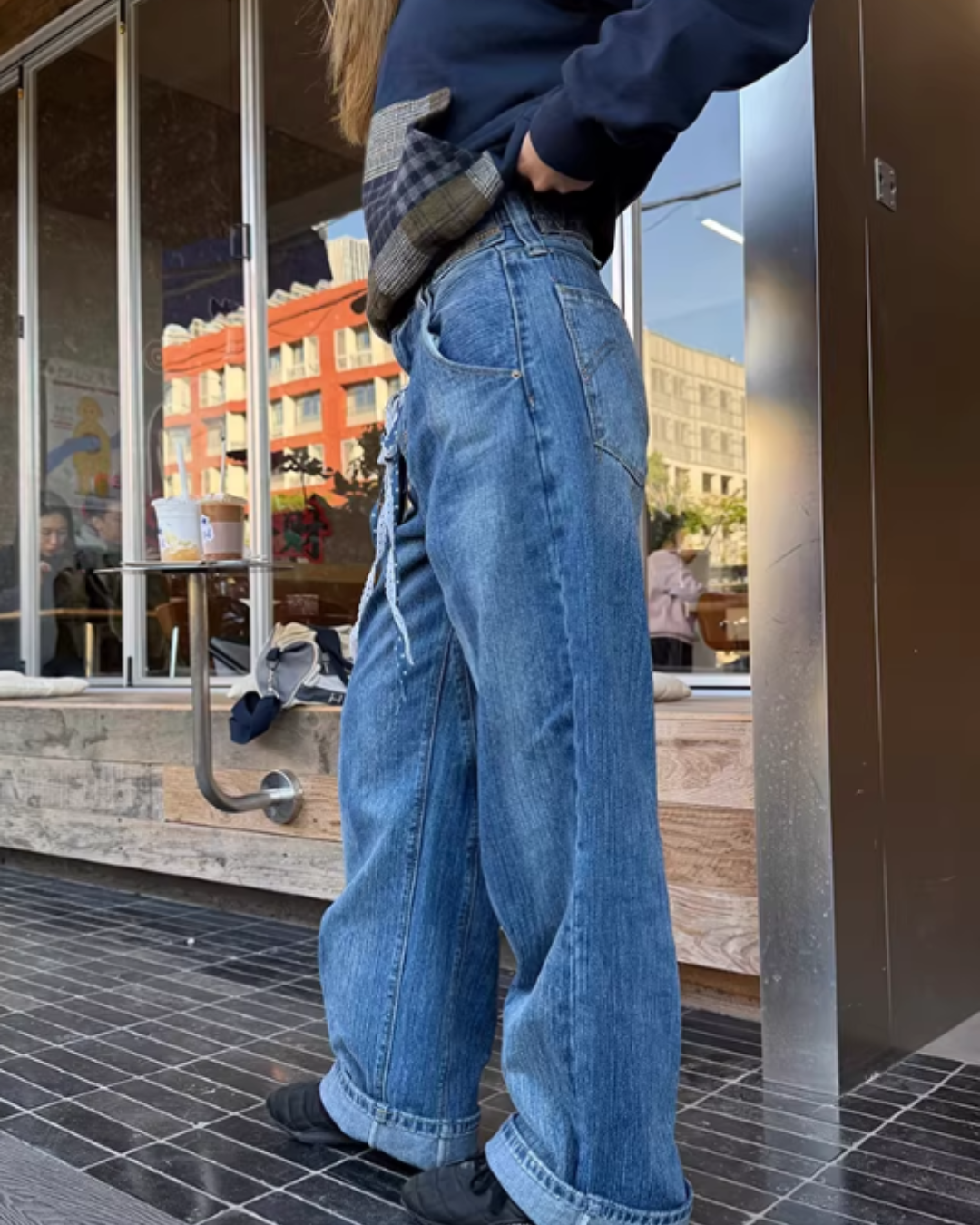 Vintage Wide Denim Pants CYE0099