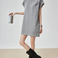 Mock Neck T-Shirt Dress FER0141