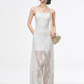 Lace Long Dress / Long Sleeve Shirt  WEO0052