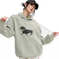 Dog Pearl Logo Sweat Hoodie ICM0090