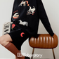 Art Horse Knit Top/Mini Skirt LLA0613