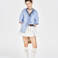 Double Frill Loose Top BHB0007