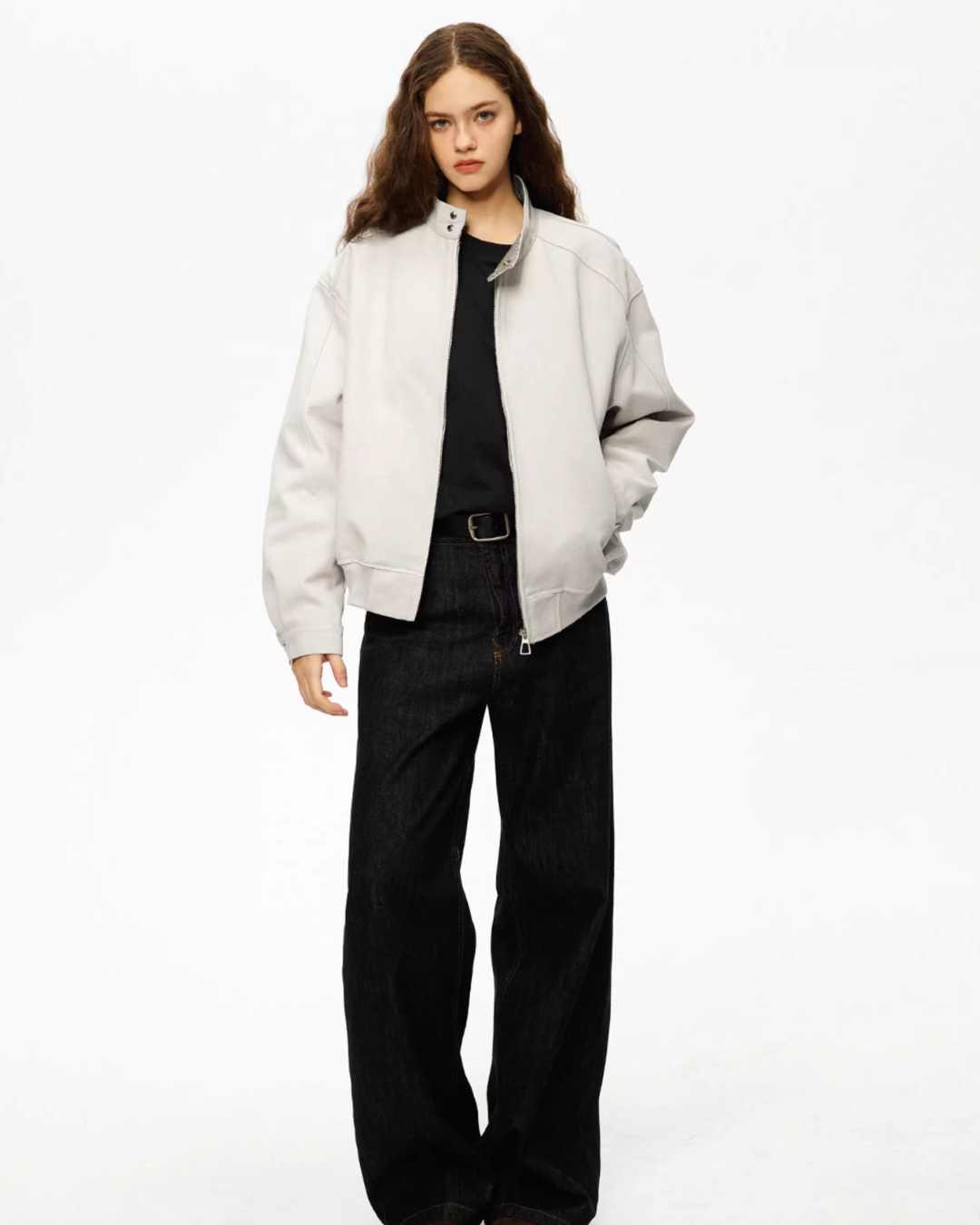 Stand Collar Basic Jacket NDC0009