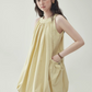 Sleeveless Balloon Silhouette Dress AMU0002