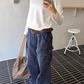 Wide Denim Cargo Pants CYE0052