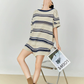 Openwork Knit Summer Top / Short Pants FER0355
