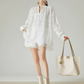 Patchwork Lace Shirt / Shorts FER0130