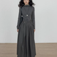 Half-Turtleneck Long Dress VAS0185