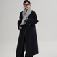 Scarf Collarless Coat SRS0412