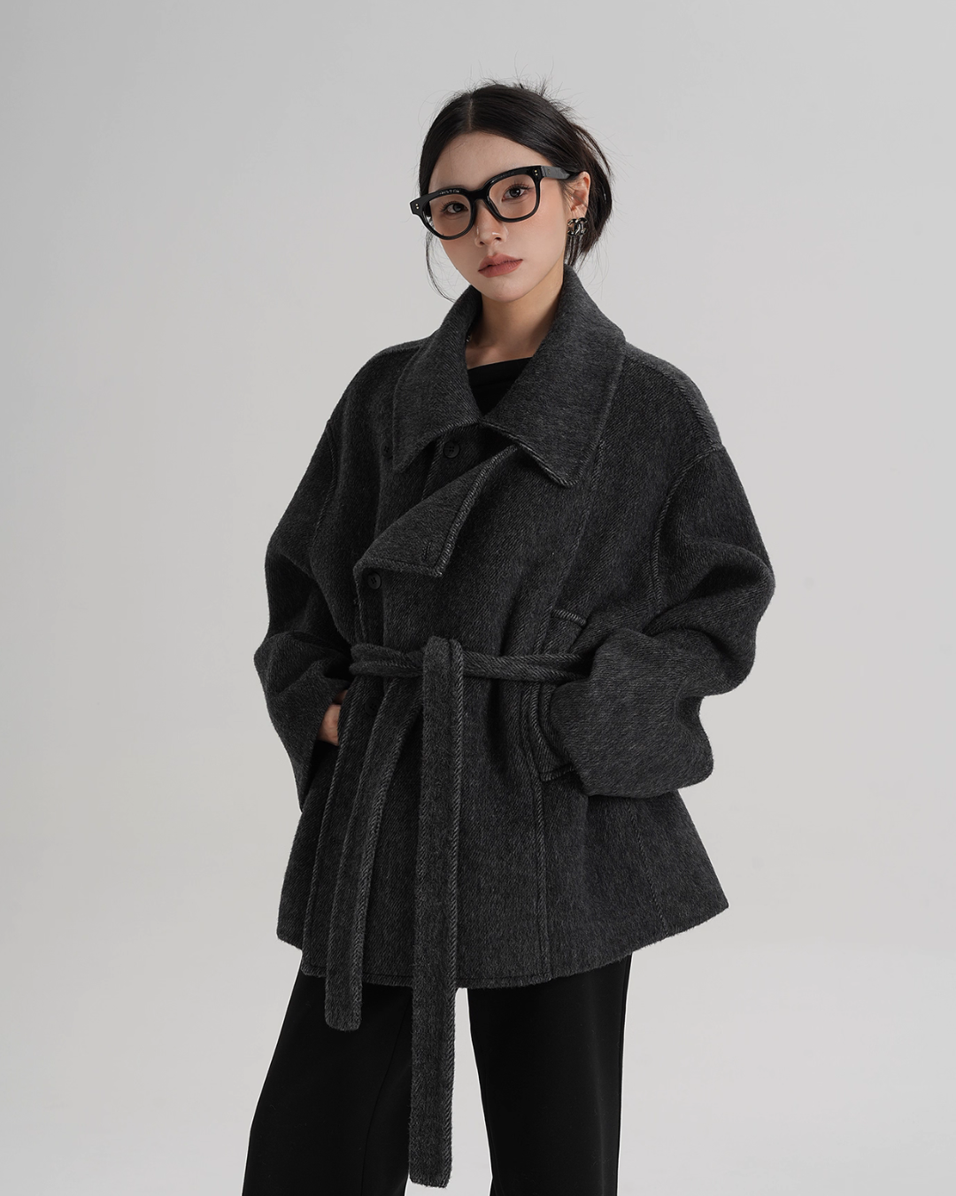 Double Sided Woolen Over Coat SRS0359