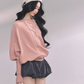 Dolman Sleeve Boat Neck Knit LAS0044