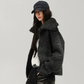 Oversized Knit Zip-Up Jacket ACS0388
