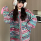 Border Gradation Knit Cardigan EZK0045