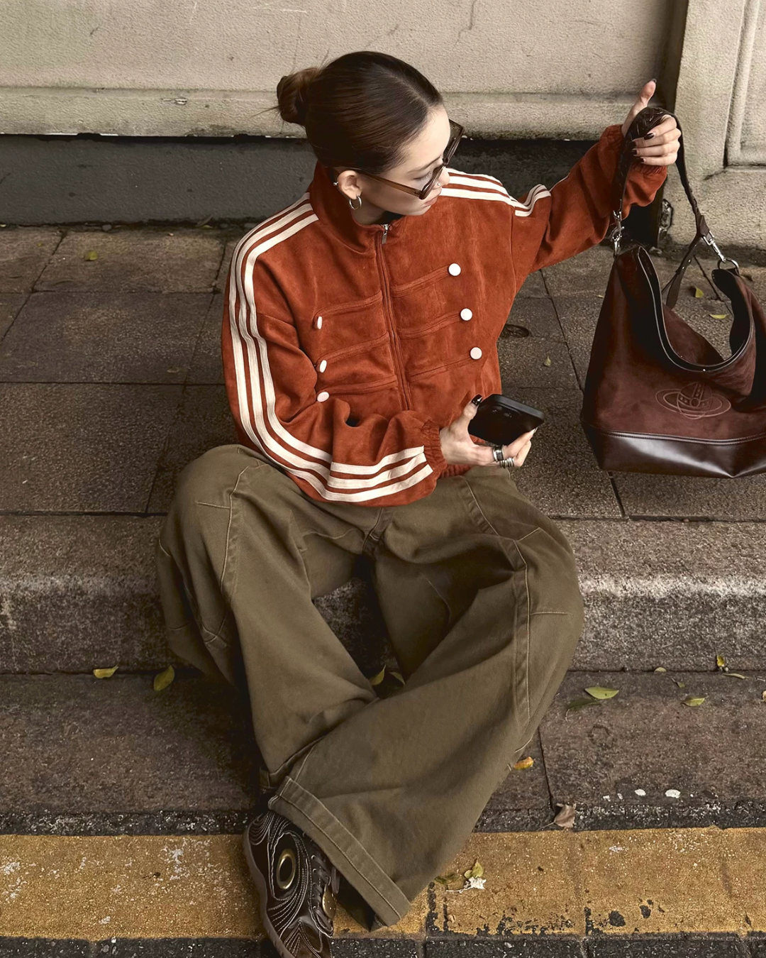 China Button Track Jacket WWP0010