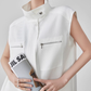 Sleeveless Jacket-Style Vest / High-Waist Short Pants FER0111