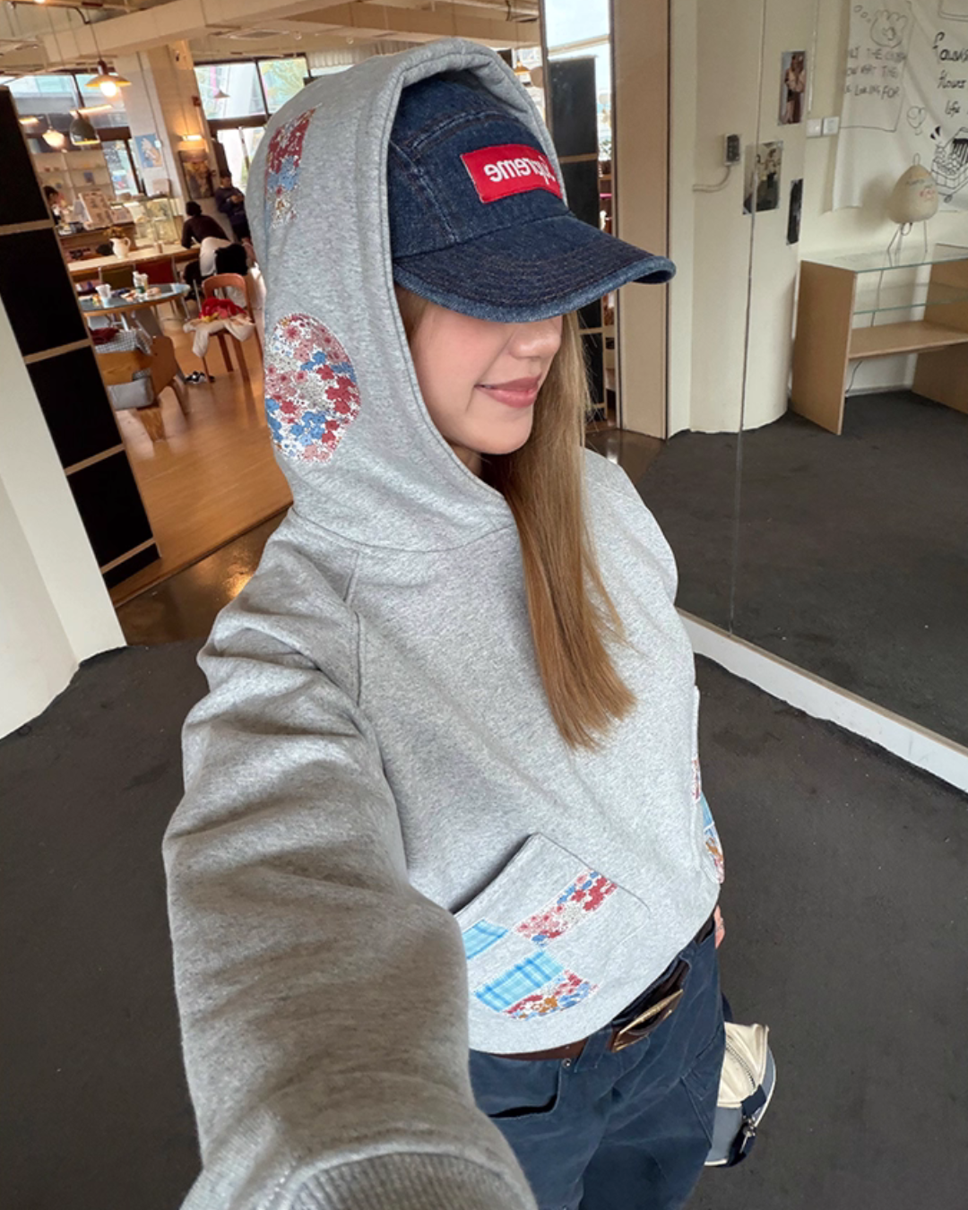 Patchwork Embroidered Hoodie CYE0081