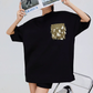 Sequin Pocket Short-Sleeve T-Shirt FER0331