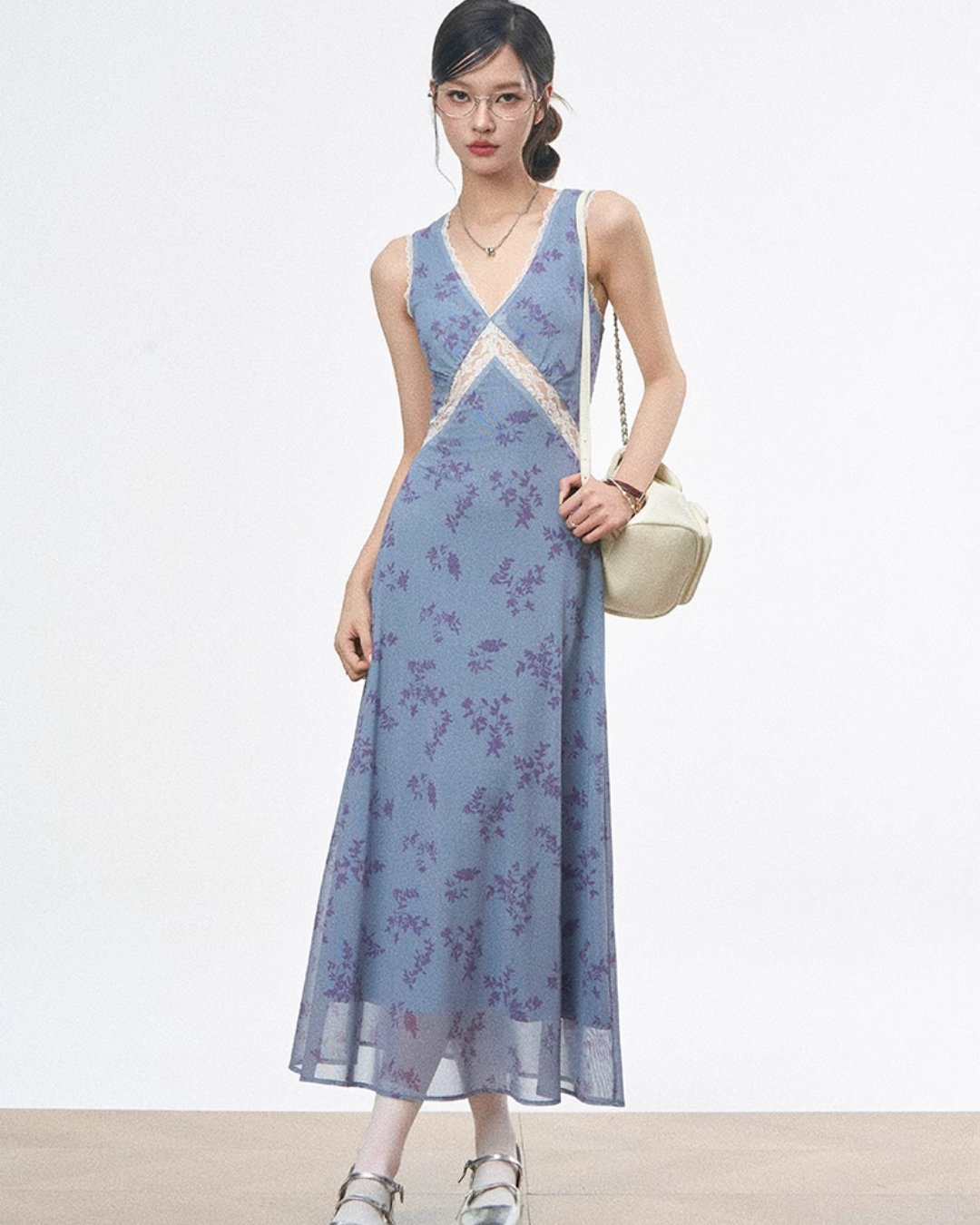 Floral Long Dress  WEO0056
