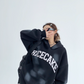 Fabricated Oversized Sweat Hoodie YLS0063