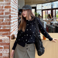 Polka Dot Knit Cardigan CYE0064