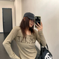 Slim Fit Round Neck Long Sleeve YLS1027