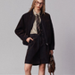Vintage Flocked Denim Jacket / Vest / Bermuda Shorts / Tie BBK0002