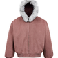 Fur Collar Short Cotton Coat MAD0011