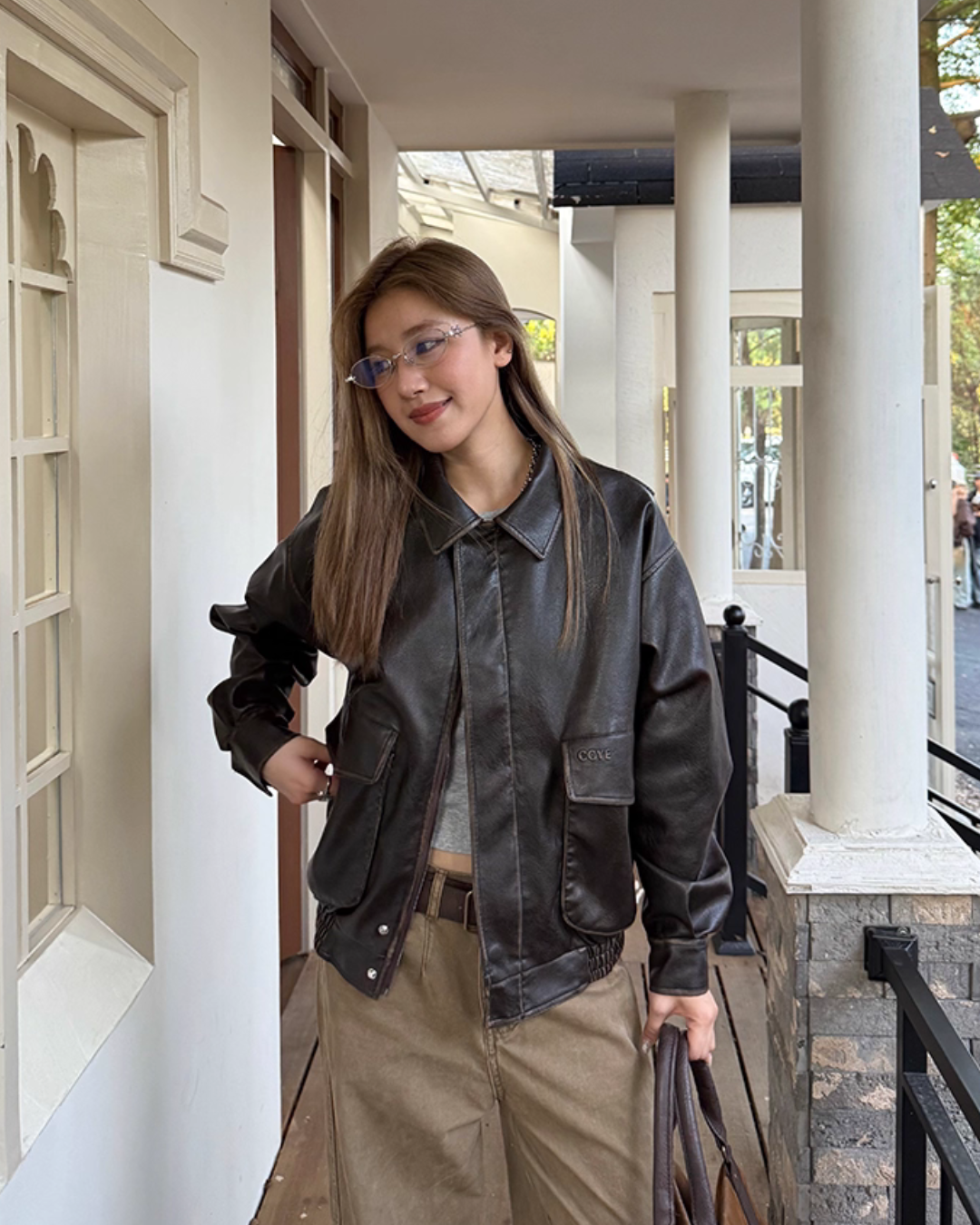 Vintage Leather Jacket CYE0087