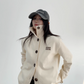 Stand Collar Button Jacket YLS0773