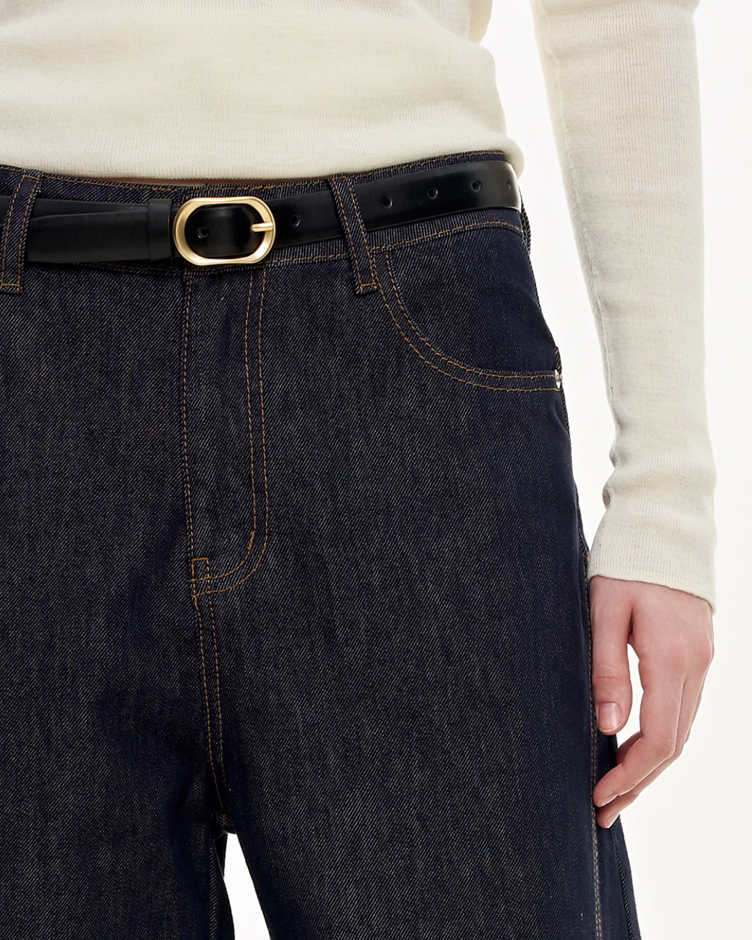 Wide Denim Pants MDB0007