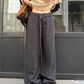 Belt Design Drapey Loose Pants CYE0068